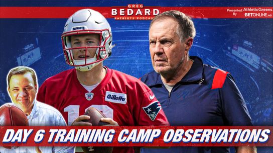 .@athleticgreens Podcast: Bedard Patriots Pod - Day 6, Offense still finding its way taken at Gillette Stadium (Patriots)